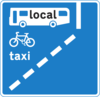 Bus Lane Clip Art